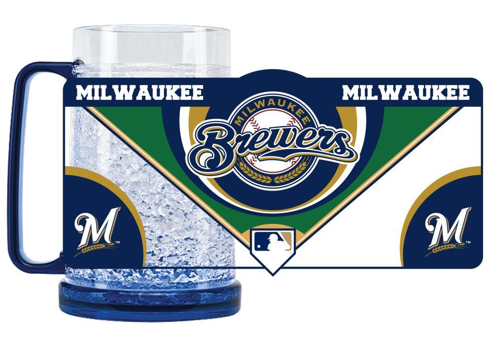 Milwaukee Brewers Mug Crystal Freezer Style