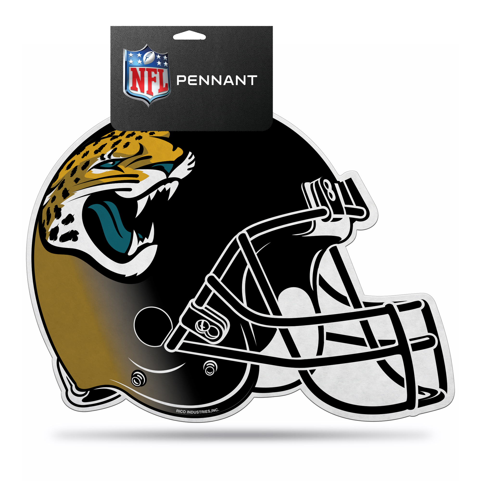 Jacksonville Jaguars Pennant Die Cut Carded