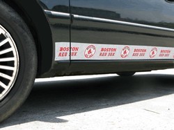 Boston Red Sox Magnets Car Trim Style