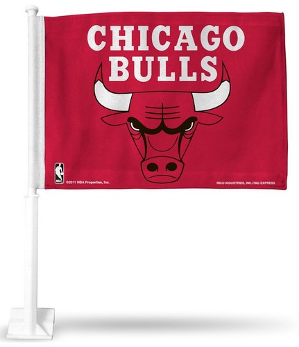 Chicago Bulls Flag Car Style