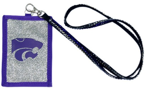 Kansas State Wildcats Wallet Beaded Lanyard Style