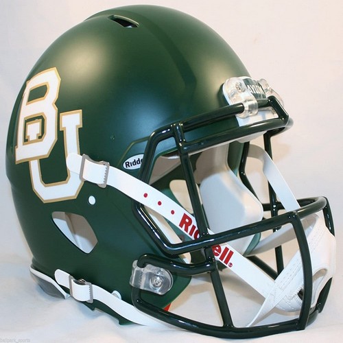 Baylor Bears Speed Pro Line Helmet - Matte Green Finish