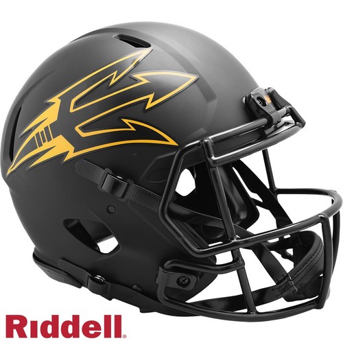 Arizona State Sun Devils Helmet Riddell Authentic Full Size Speed Style Eclipse Alternate