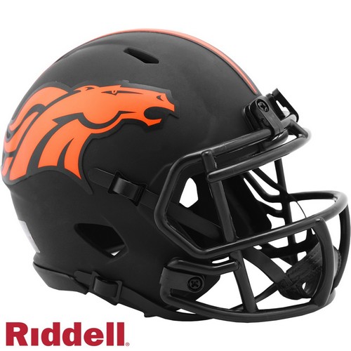 Denver Broncos Helmet Riddell Replica Mini Speed Style Eclipse Alternate