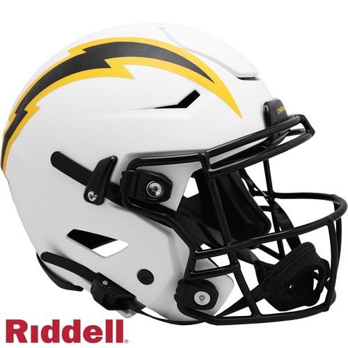 Los Angeles Chargers Helmet Riddell Authentic Full Size SpeedFlex Style Lunar Eclipse Alternate