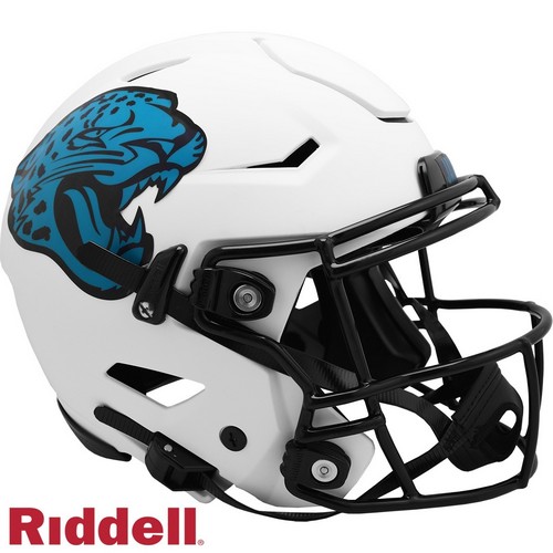 Jacksonville Jaguars Helmet Riddell Authentic Full Size SpeedFlex Style Lunar Eclipse Alternate