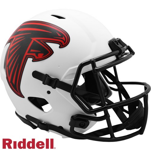 Atlanta Falcons Helmet Riddell Authentic Full Size Speed Style Lunar Eclipse Alternate