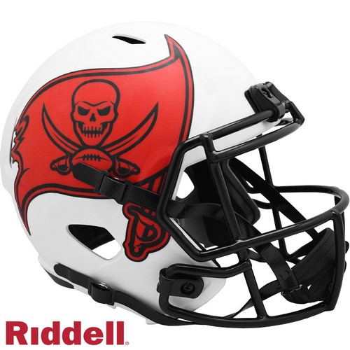 Tampa Bay Buccaneers Helmet Riddell Replica Full Size Speed Style Lunar Eclipse Alternate