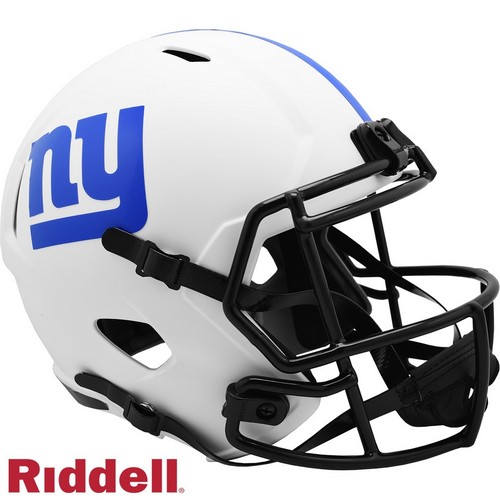 New York Giants Helmet Riddell Replica Full Size Speed Style Lunar Eclipse Alternate