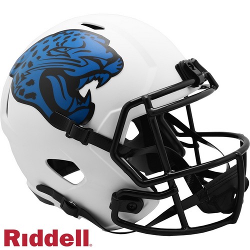 Jacksonville Jaguars Helmet Riddell Replica Full Size Speed Style Lunar Eclipse Alternate