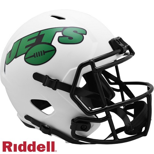 New York Jets Helmet Riddell Replica Full Size Speed Style Lunar Eclipse Alternate