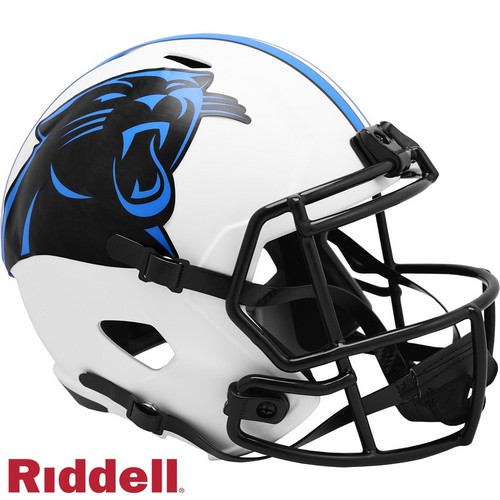 Carolina Panthers Helmet Riddell Replica Full Size Speed Style Lunar Eclipse Alternate