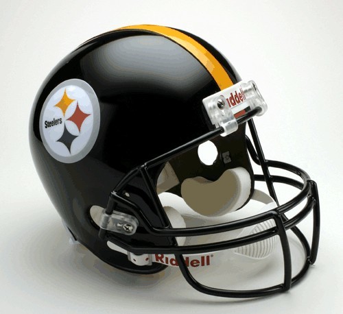 Pittsburgh Steelers Helmet Riddell Replica Full Size VSR4 Style -  95855987255