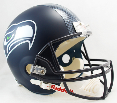 Seattle Seahawks Helmet Riddell Replica Full Size VSR4 Style Decal