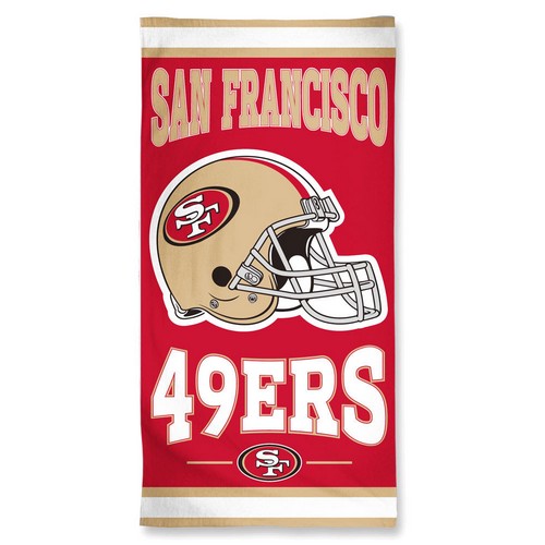 San Francisco 49ers Towel 30x60 Beach Style