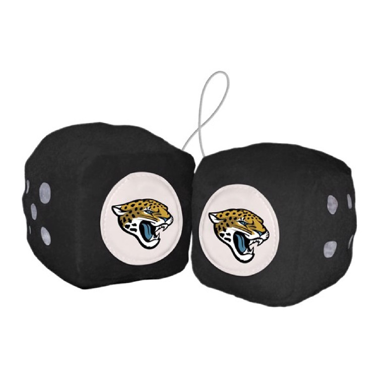 Jacksonville Jaguars Fuzzy Dice