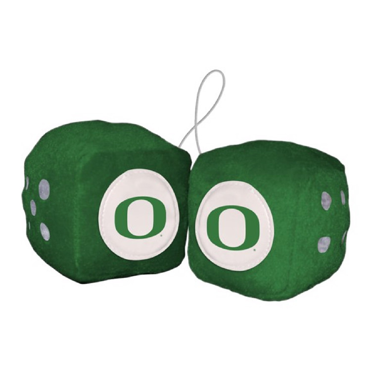 Oregon Ducks Fuzzy Dice