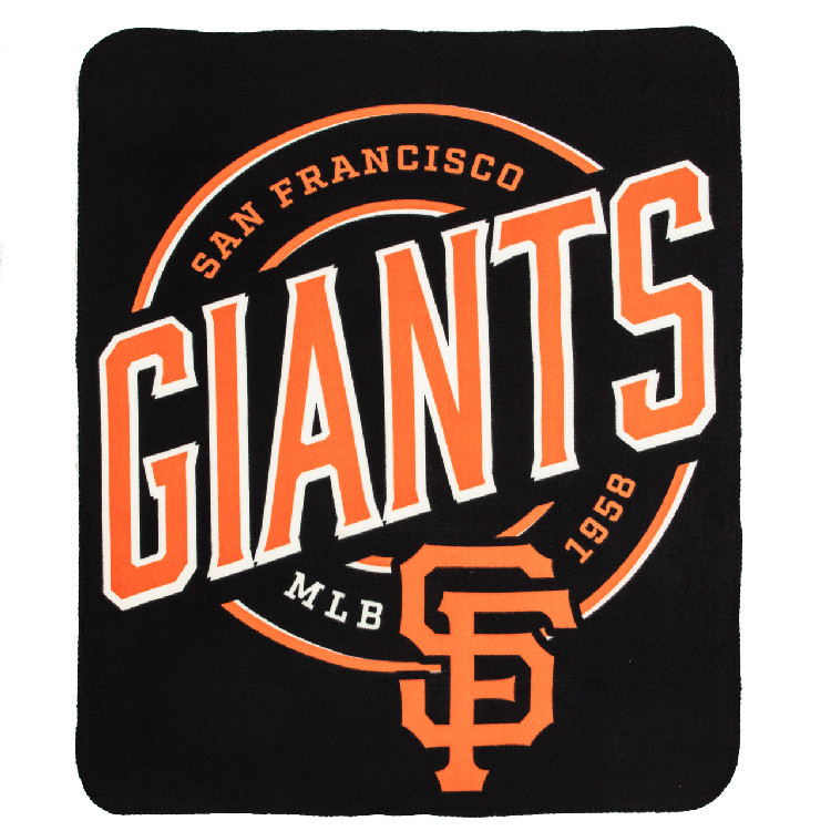 San Francisco Giants Blanket 50x60 Fleece Campaign Design