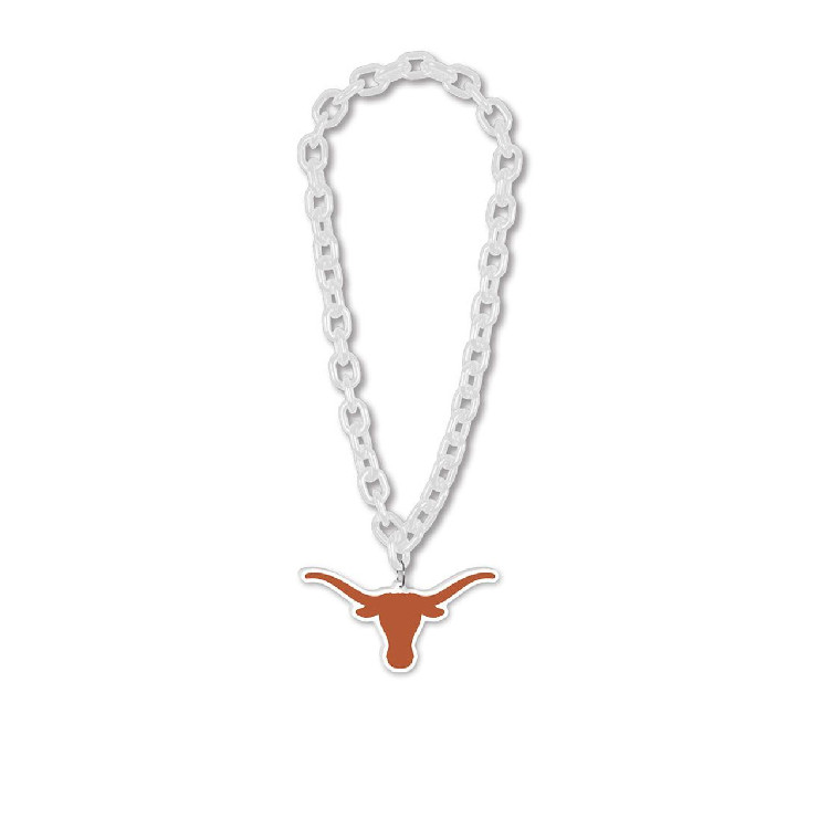 Texas Longhorns Necklace Big Fan Chain