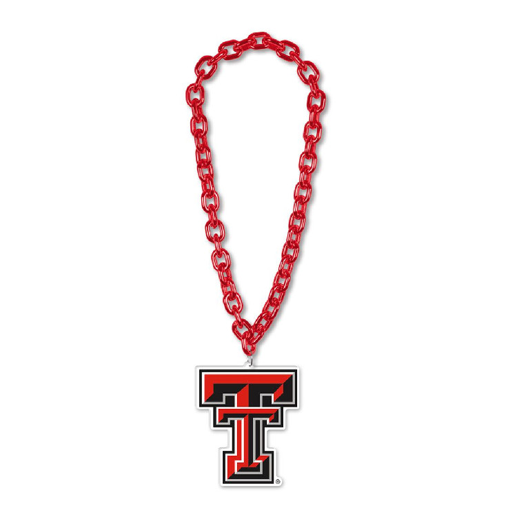 Texas Tech Red Raiders Necklace Big Fan Chain