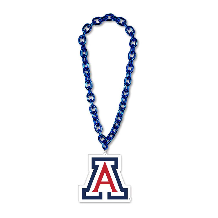 Arizona Wildcats Necklace Big Fan Chain