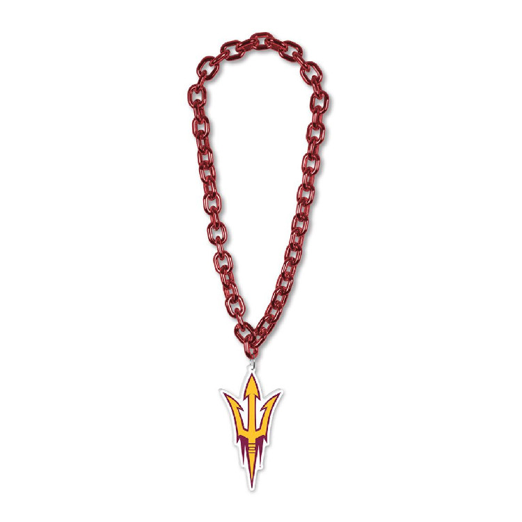 Arizona State Sun Devils Necklace Big Fan Chain