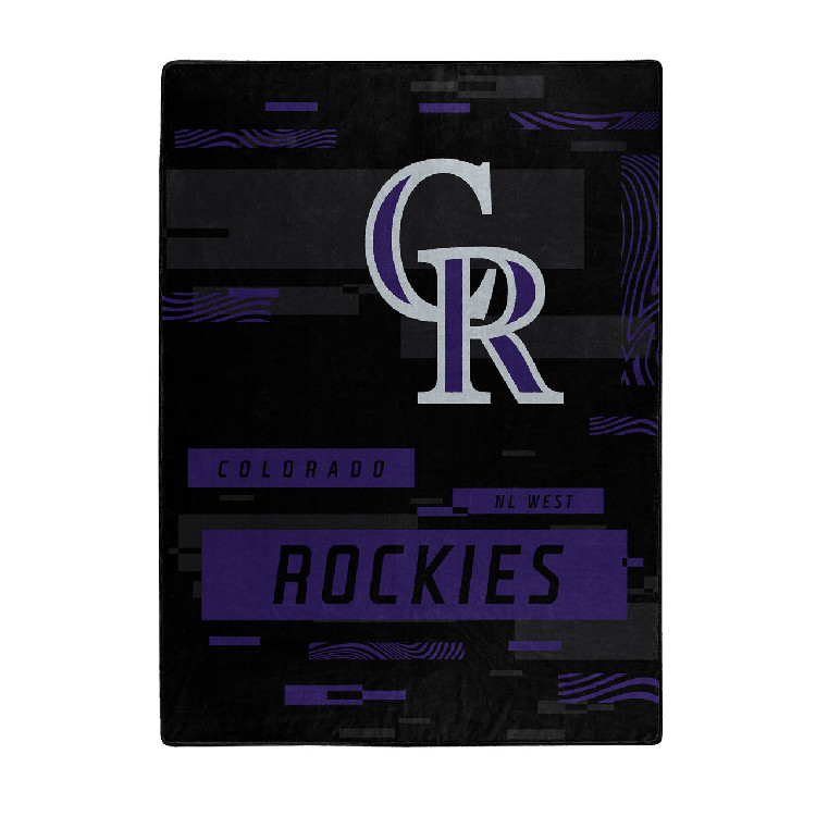 Colorado Rockies Blanket 60x80 Raschel Digitize Design