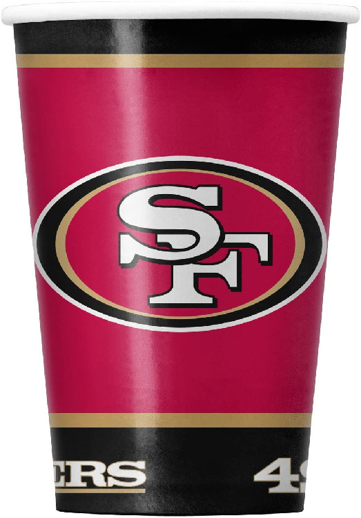 San Francisco 49ers Paper Cups Disposable