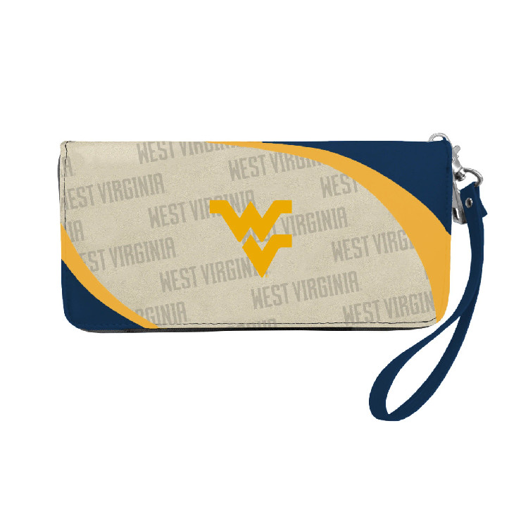 West Virginia Mountaineers Wallet Curve Organizer Style