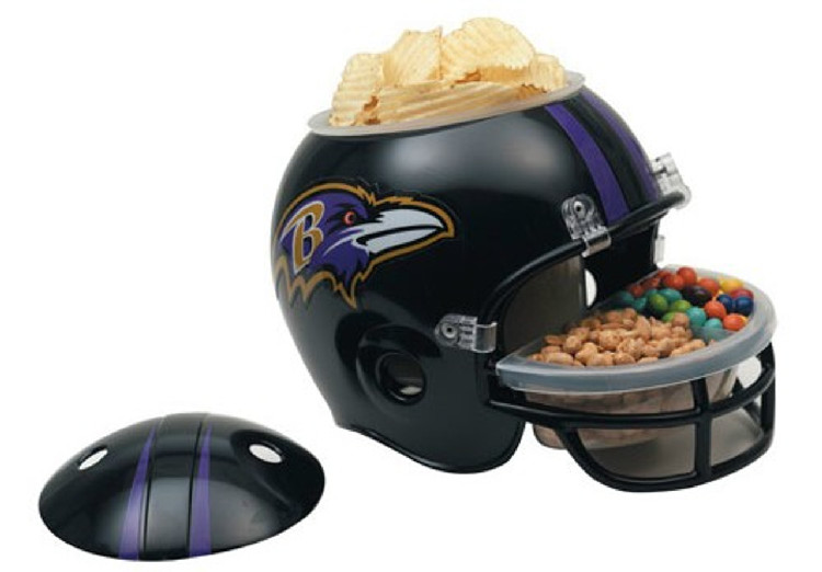 Baltimore Ravens Snack Helmet