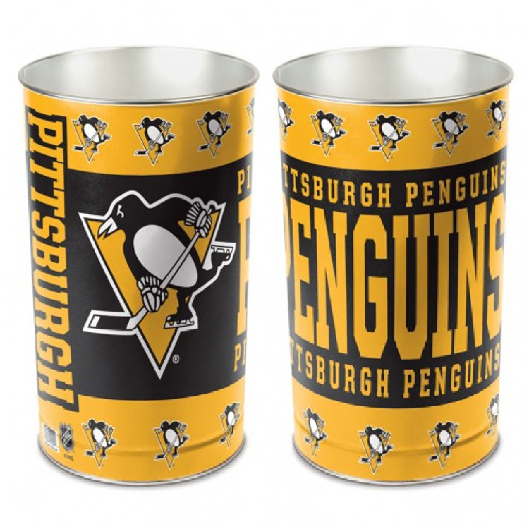 Pittsburgh Penguins Wastebasket 15 Inch