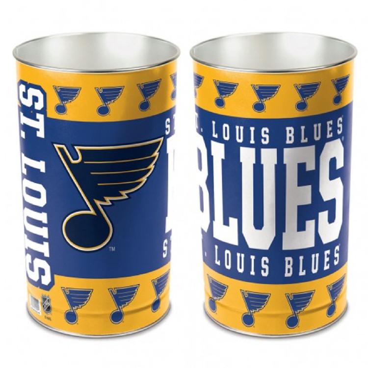 St. Louis Blues Wastebasket 15 Inch