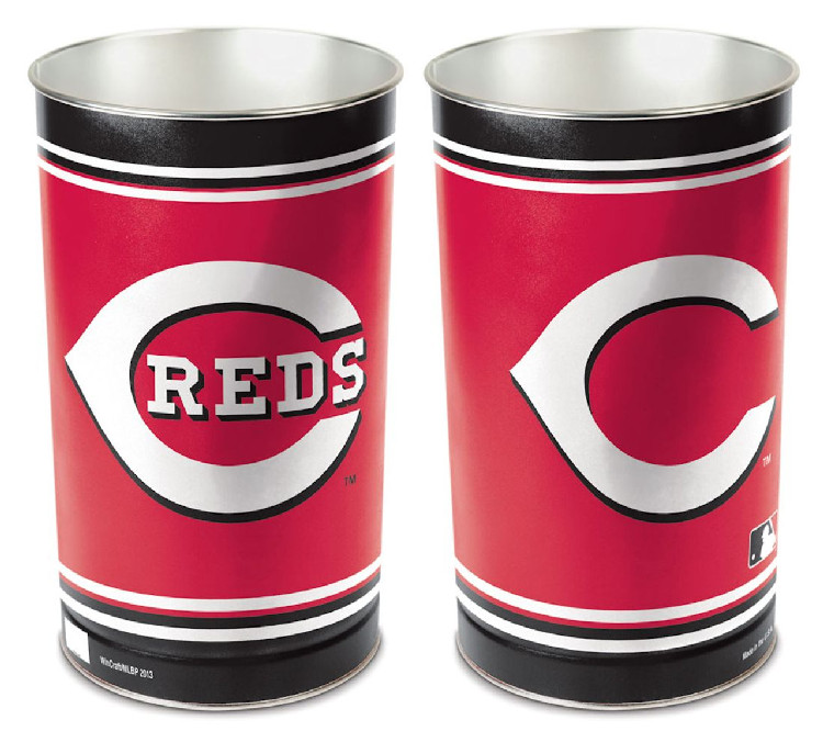 Cincinnati Reds Wastebasket 15 Inch