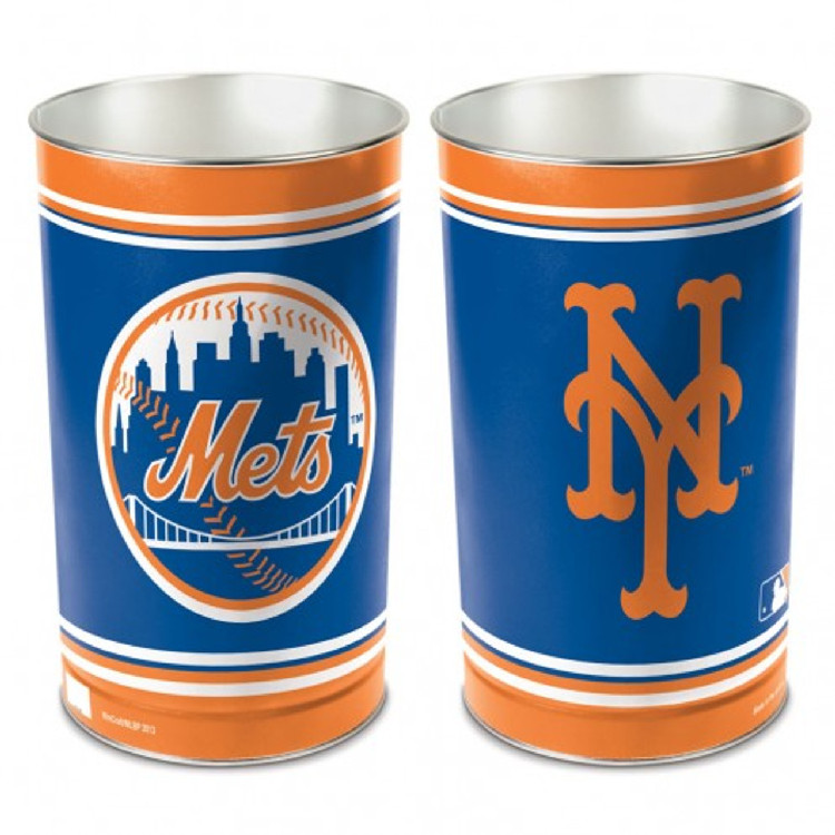 New York Mets Wastebasket 15 Inch