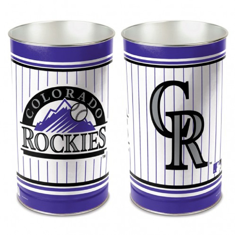 Colorado Rockies Wastebasket 15 Inch