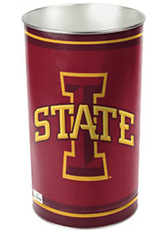 Iowa State Cyclones Wastebasket 15 Inch