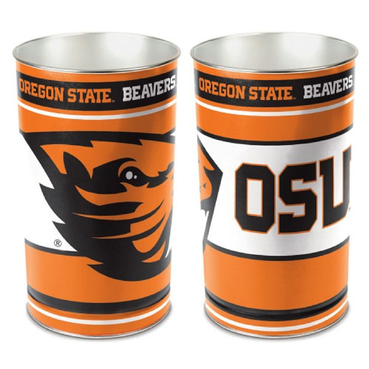 Oregon State Beavers Wastebasket 15 Inch