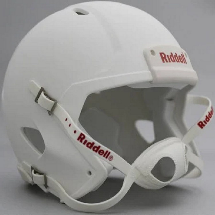 Helmet Riddell Blank Replica Mini Speed Style Matte White