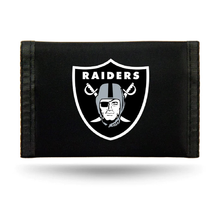 Las Vegas Raiders Wallet Nylon Trifold