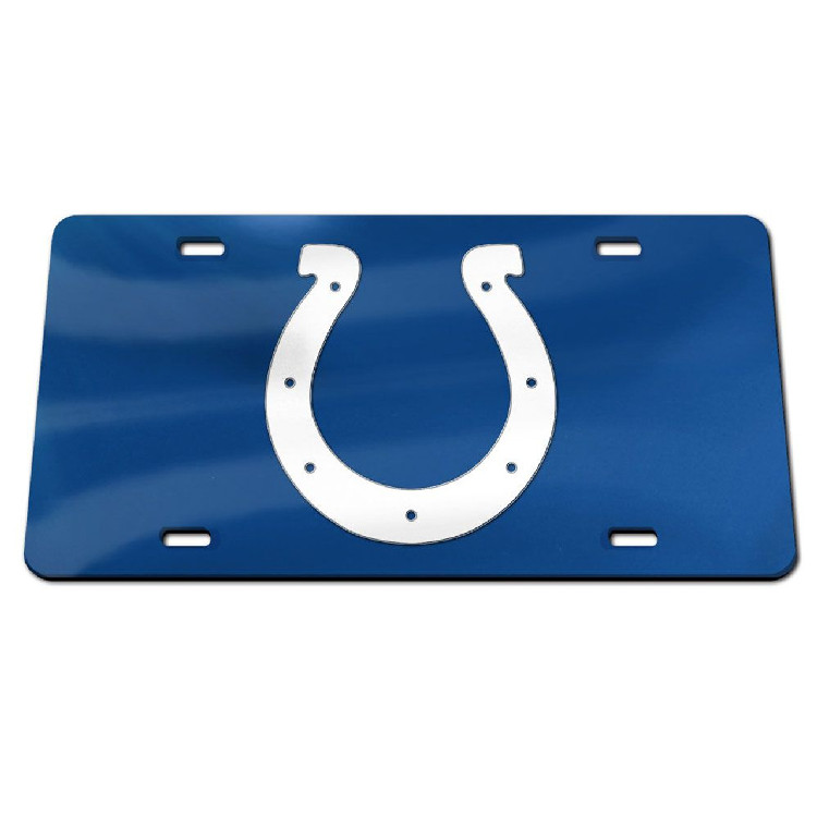 Indianapolis Colts License Plate Acrylic