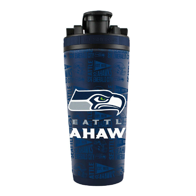 Seattle Seahawks Ice Shaker 26oz Stainless Steel