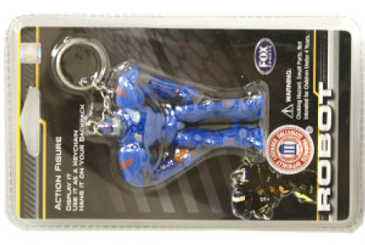 Kansas Jayhawks Keychain Robot FOX Sports CO