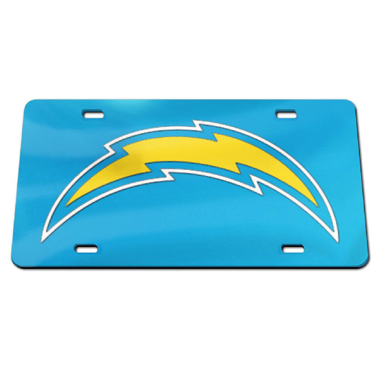 Los Angeles Chargers License Plate Acrylic