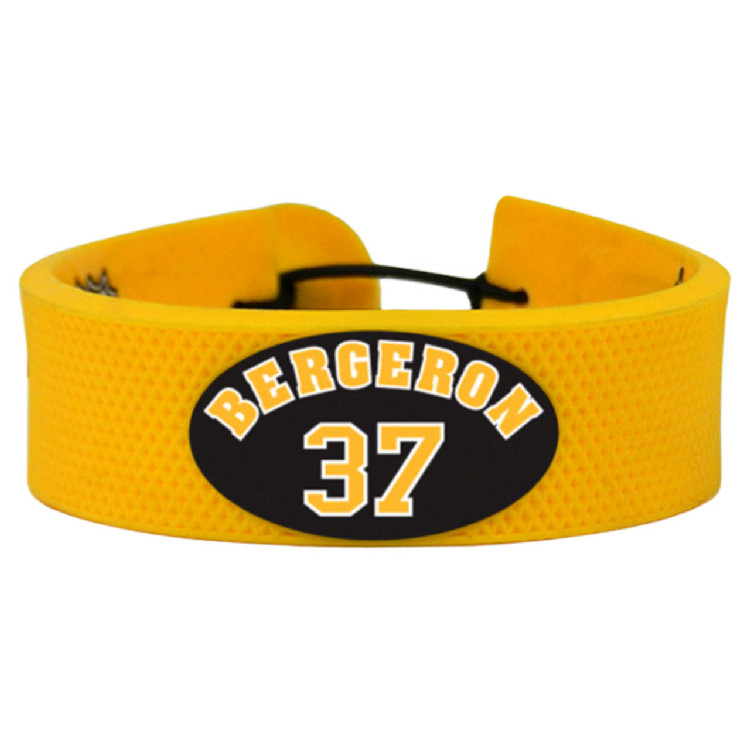 Boston Bruins Bracelet Team Color Jersey Patrice Bergeron Design CO