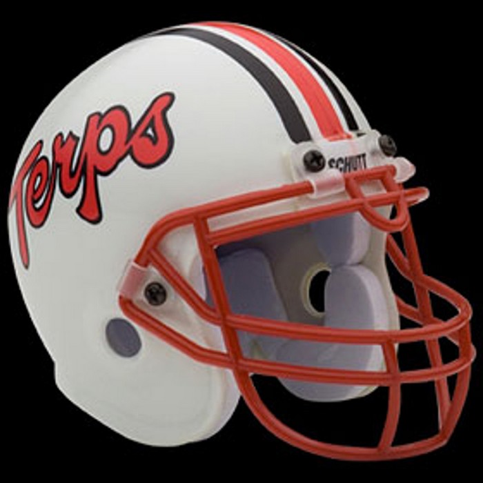 Maryland Terrapins Schutt Mini Junior Helmet