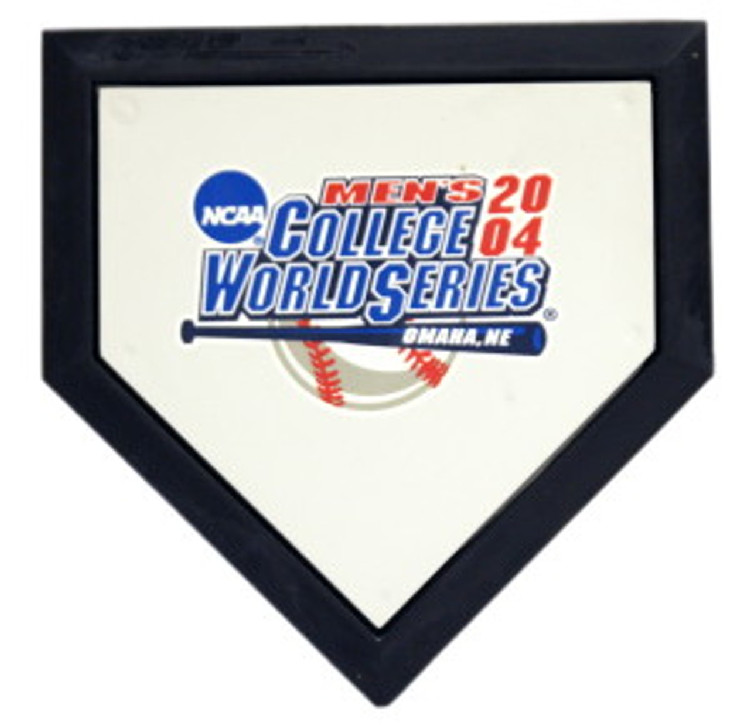 College World Series 2004 Mini Home Plate CO