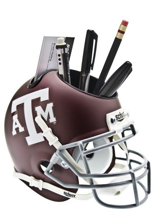 Texas A&M Aggies Mini-Helmet Desk Caddy