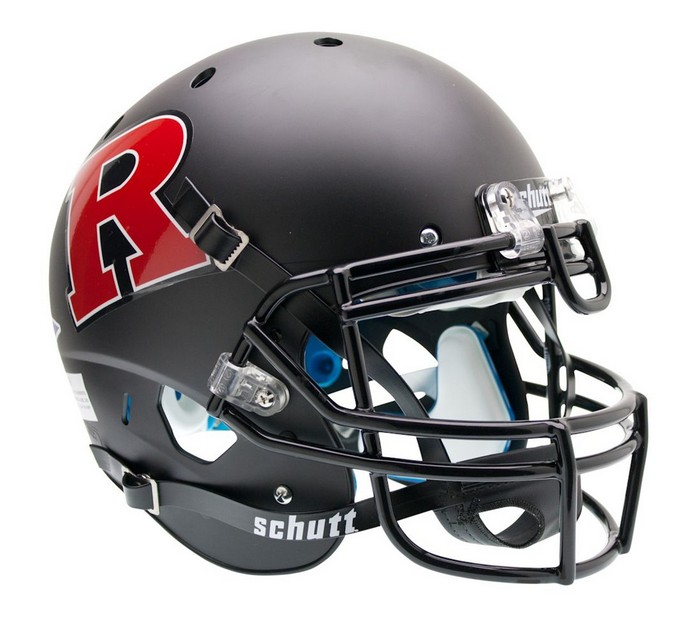 Rutgers Scarlet Knights Schutt XP Authentic Full Size Helmet - Black