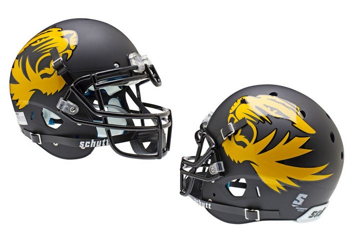 Missouri Tigers Schutt XP Authentic Full Size Helmet - Alternate