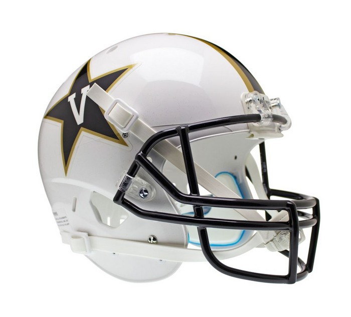 Vanderbilt Commodores Schutt XP Full Size Replica Helmet - Alternate Helmet #1, White